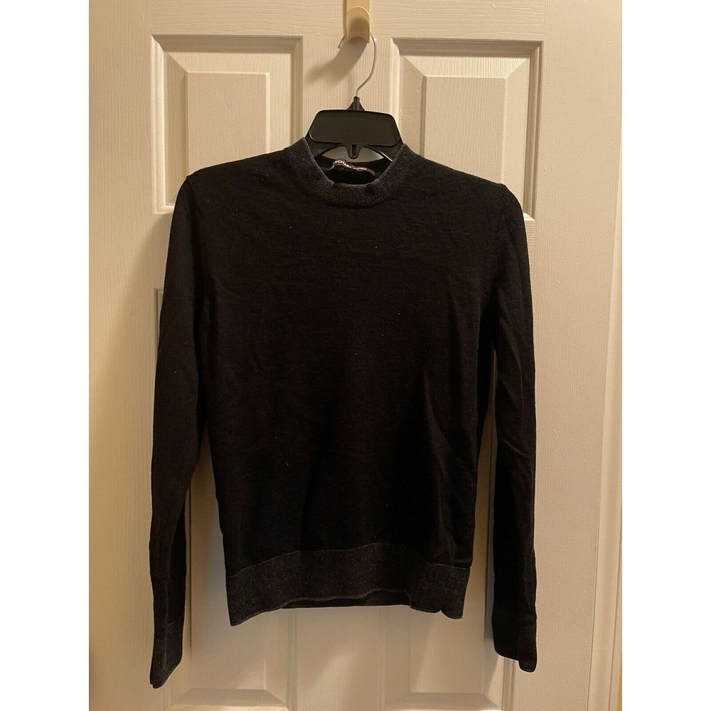Michael Kors Women's Size M Black Long Sleeve Pullover Soft Casual Sweater
